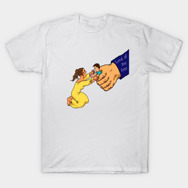 illegal immigrant child detention T-Shirt by Nalidsa